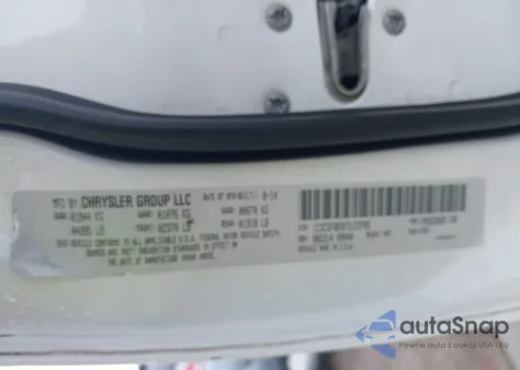 2015 Dodge Dart Sxt из США, поврежденный, VIN 1C3CDFBB3FD123705